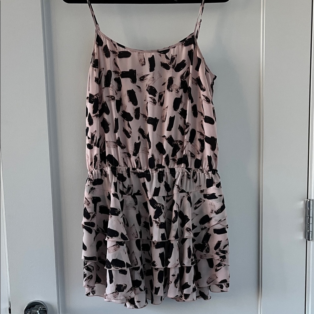 Banana Republic Pink & Black Dress